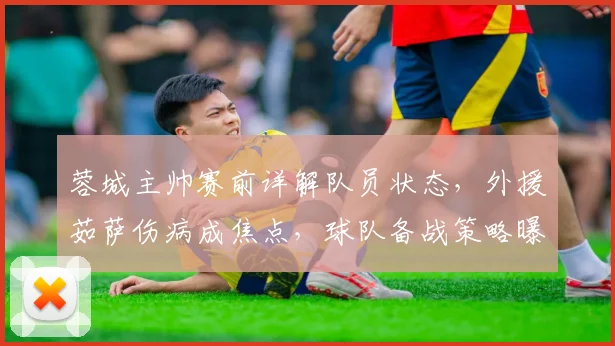 蓉城主帅赛前详解队员状态，外援茹萨伤病成焦点，球队备战策略曝光